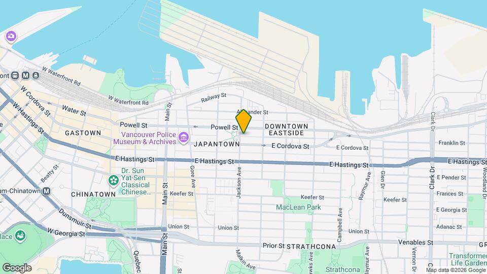 Jackson Avenue Co-op Map and Location Details