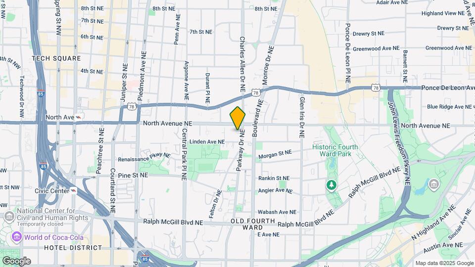588 Parkway Dr NE, Unit 2 Map and Location Details