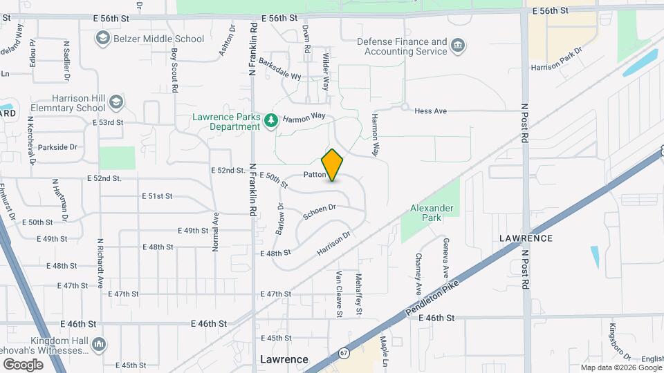 8218 E 50th St Map and Location Details