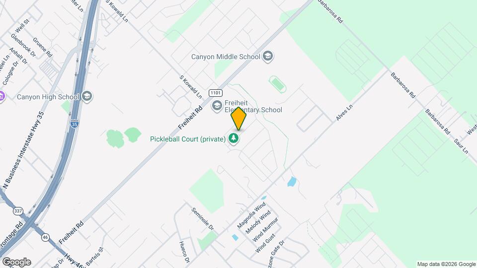 1941 Colonial Ave Map and Location Details