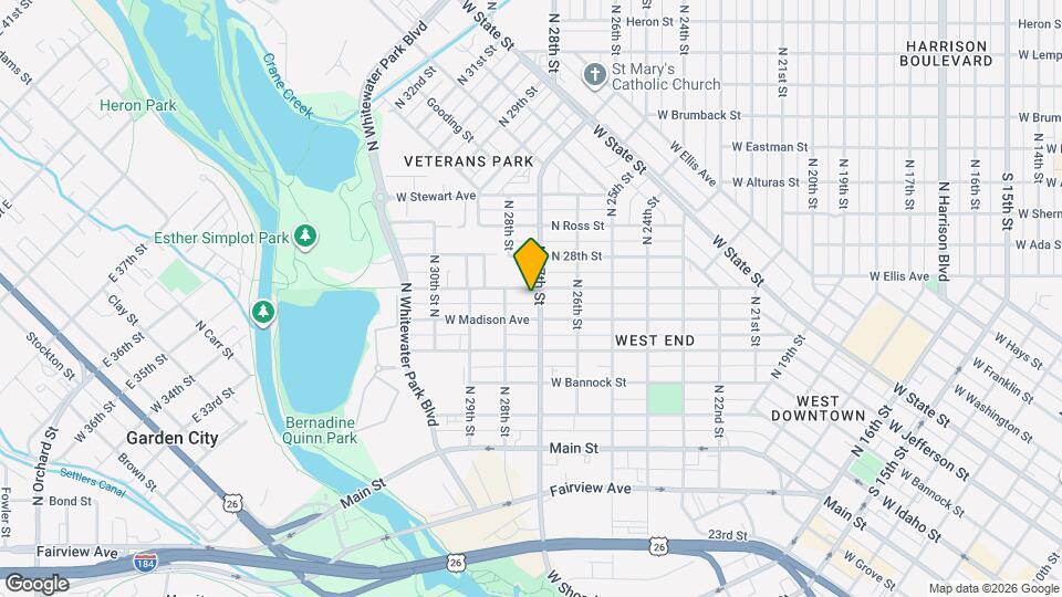 501 N 27th St, Unit 501 Map and Location Details