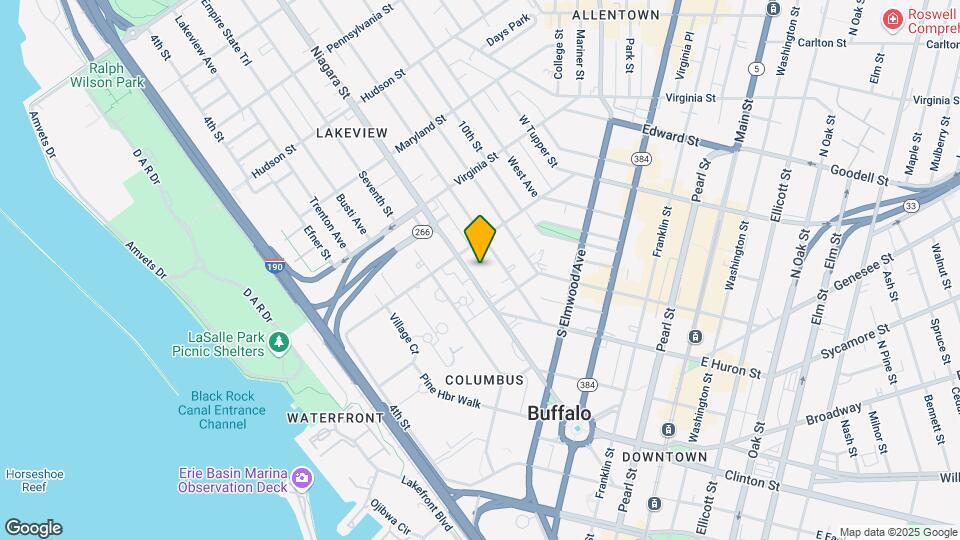 243 Niagara St-Unit -2 Map and Location Details