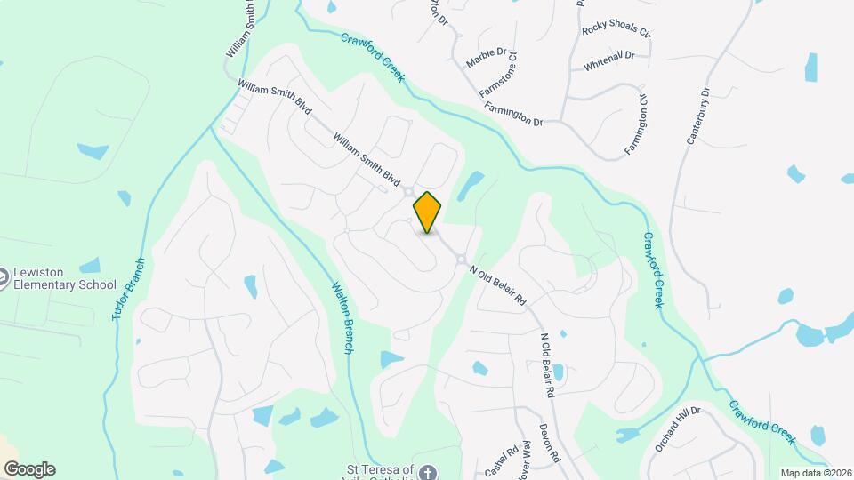 1003 Glenhaven Dr Map and Location Details