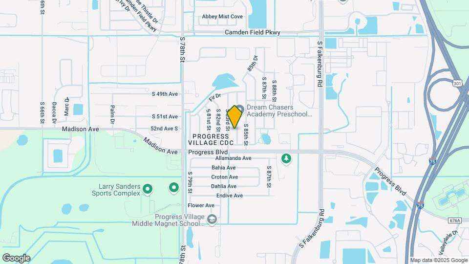5201 S 84th St Map and Location Details