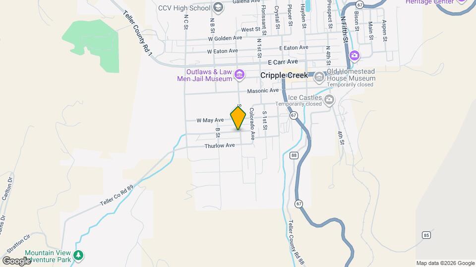 202 W El Paso Ave Map and Location Details