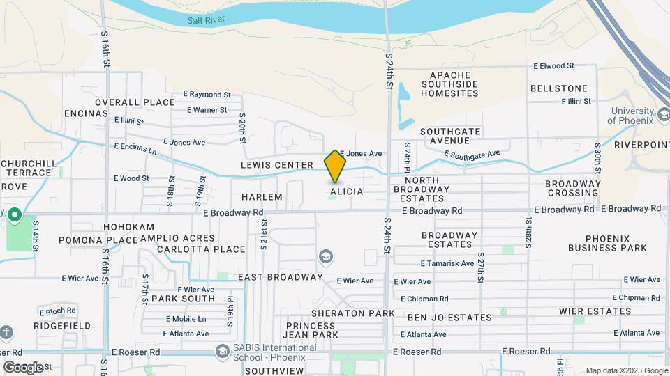 2222 E Pueblo Ave Mapa y Detalles de la Ubicación