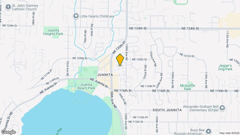 9910 NE 119th St Map and Location Details