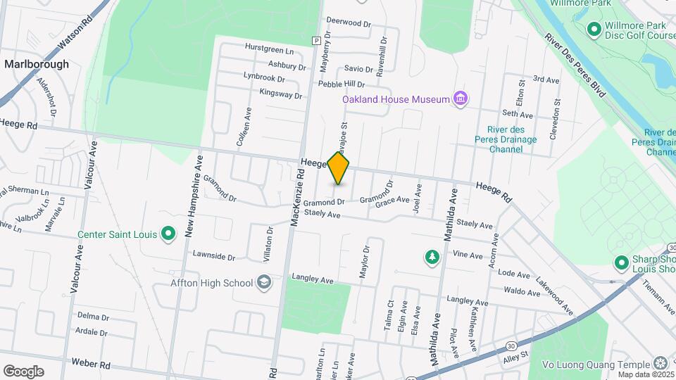 8026 Wynwood Dr Map and Location Details