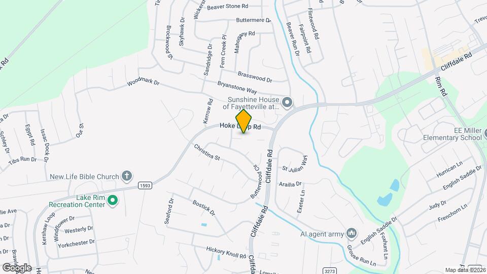 1117 Titus Ct Mapa y Detalles de la Ubicación