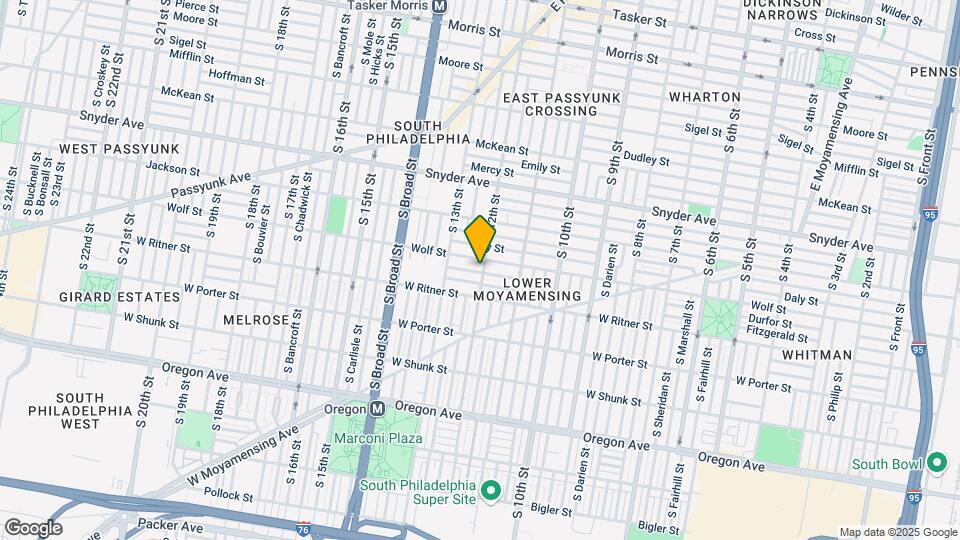 2312 S 12th St Map and Location Details