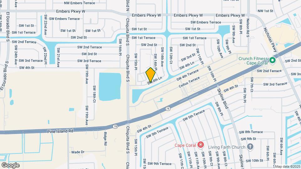 1438 SW 4th Ln Map and Location Details