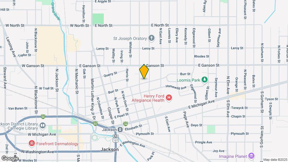 910 Burr St Mapa y Detalles de la Ubicación