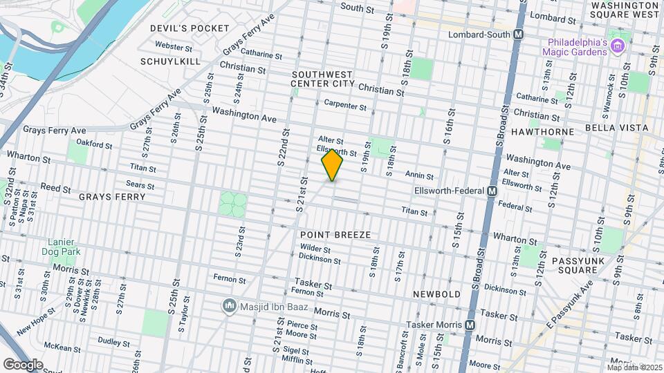 1222 S 20th St Mapa y Detalles de la Ubicación