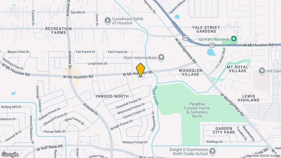 5434 Cherie Crest Ct Map and Location Details