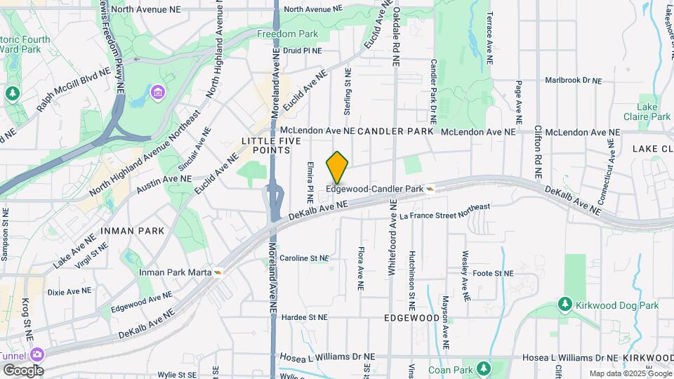 277 Candler St NE Map and Location Details