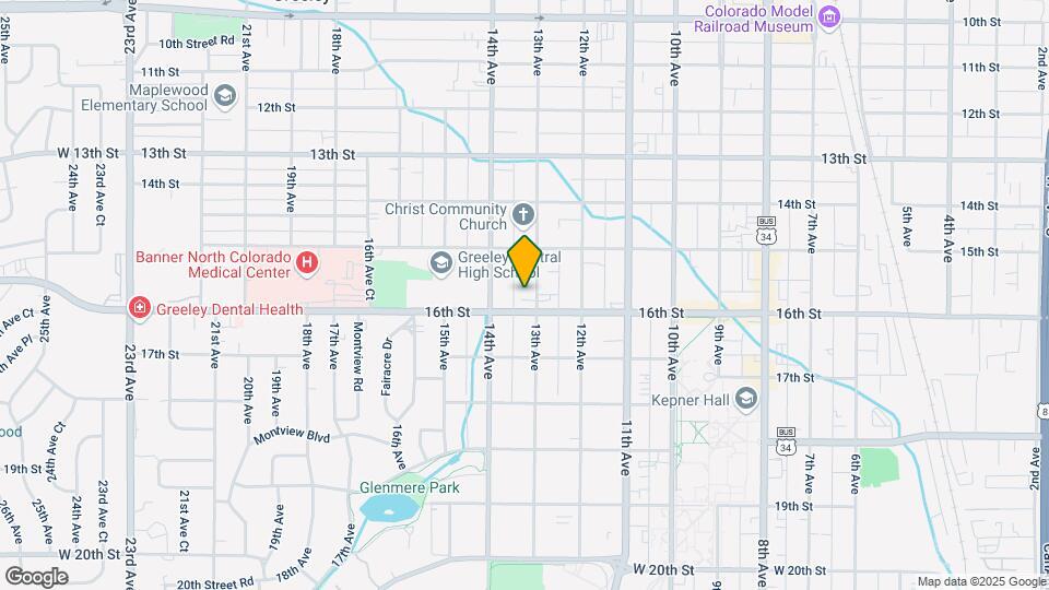 1539 13th Ave Mapa y Detalles de la Ubicación