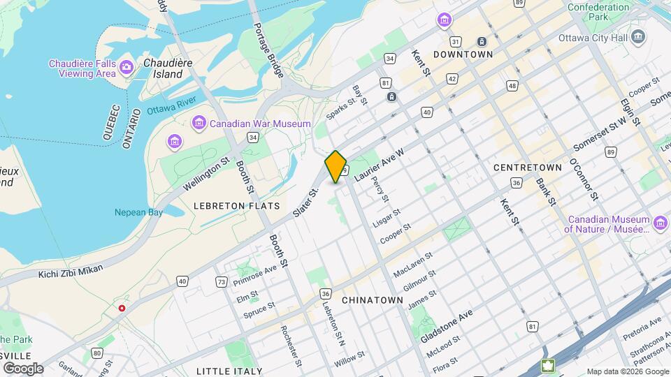 603 Laurier Av W Map and Location Details