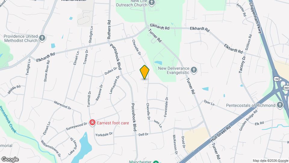 7506 Cheltenham Dr Mapa y Detalles de la Ubicación
