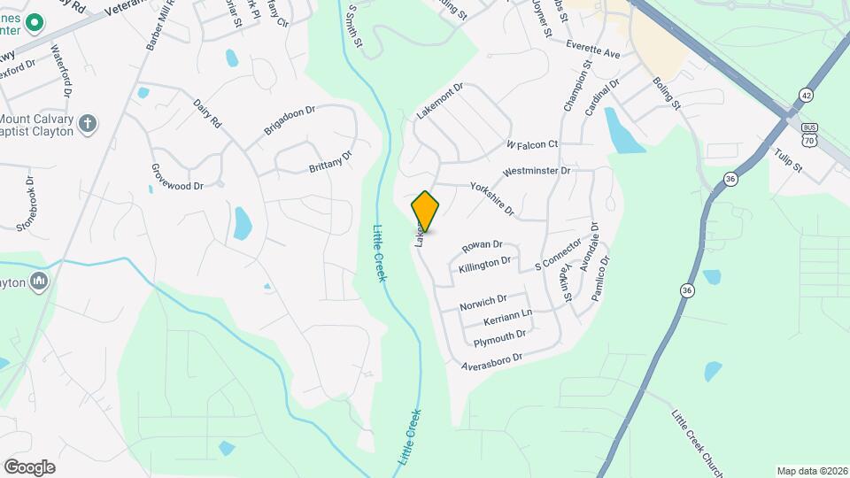 156 Lakemont Dr Map and Location Details