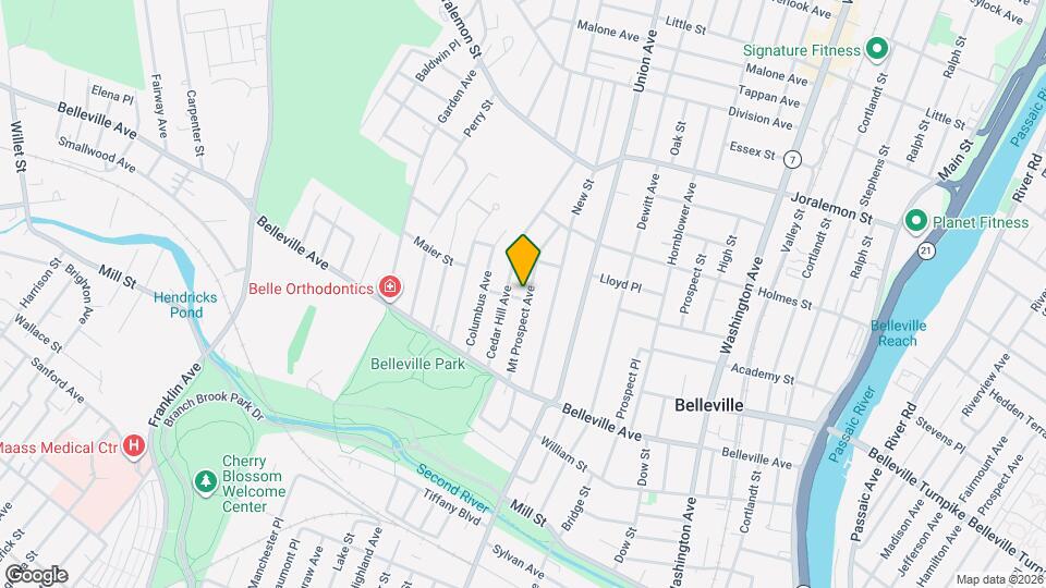 75 Mount Prospect Ave, Unit 2 Mapa y Detalles de la Ubicación