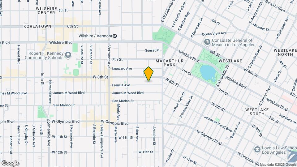 2777 Francis Ave Map and Location Details