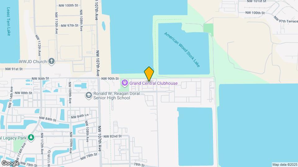 8875 NW 102nd Pl Map and Location Details