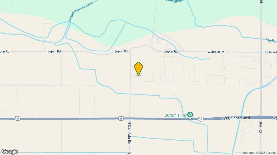 6893 N Isaiah Ave Map and Location Details