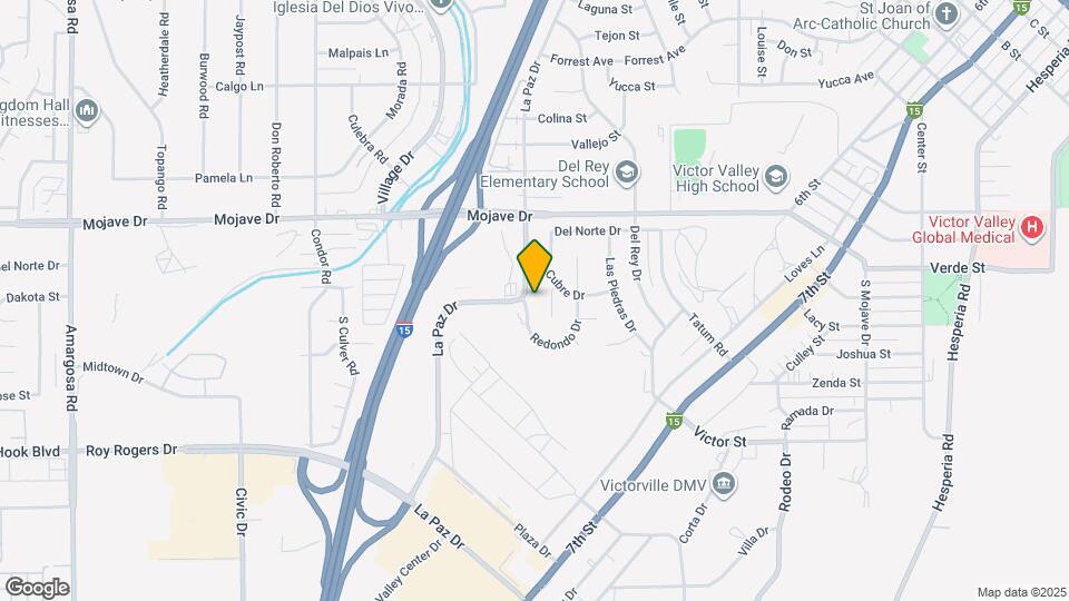 15024 Redondo Dr Map and Location Details