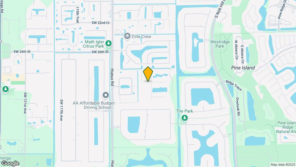 2911 SW 108th Way Map and Location Details