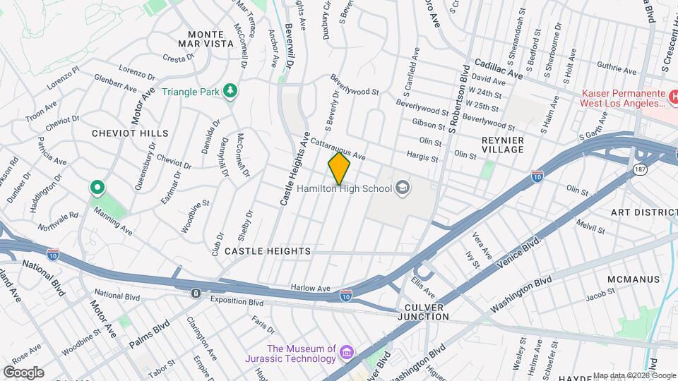 3016 Oakhurst Ave Map and Location Details