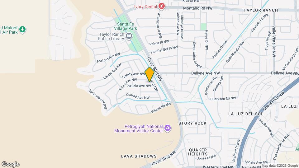 6515 Azuelo Ave NW Map and Location Details
