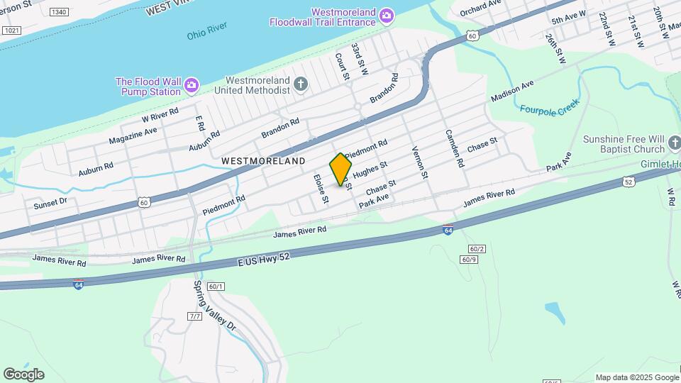 Westmoreland Apartments Mapa y Detalles de la Ubicación