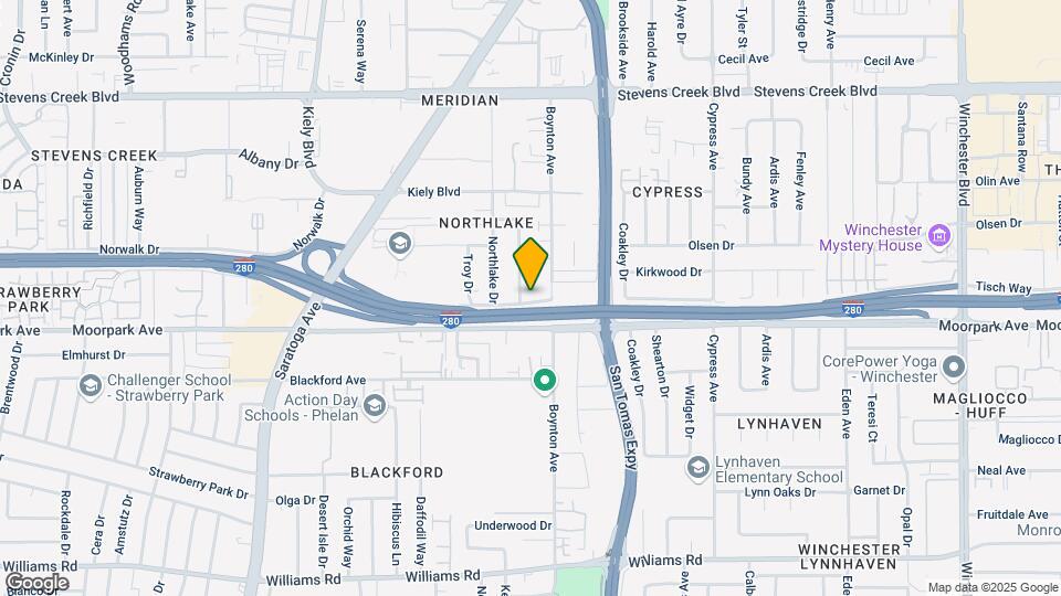 3743-3745 Akron Way Map and Location Details