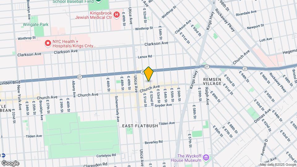 336 E 52nd St Map and Location Details