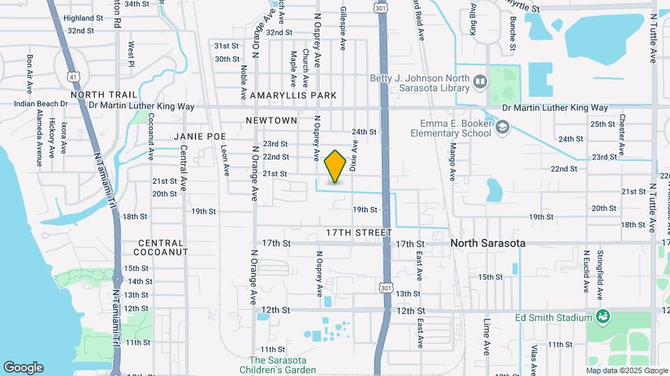 1845 20th St Map and Location Details