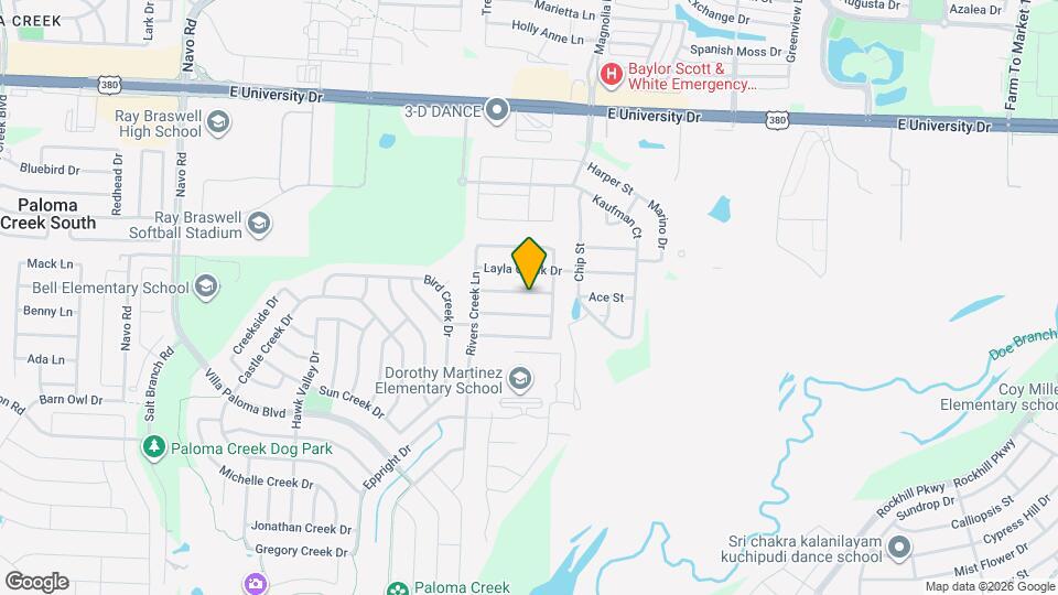 3116 Montserrat Creek Dr Map and Location Details