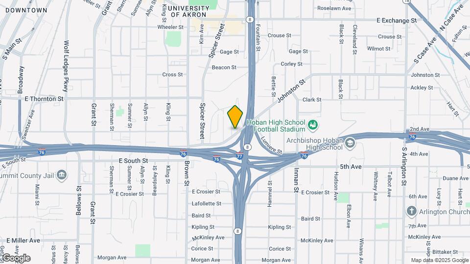 619 Johnston St Map and Location Details