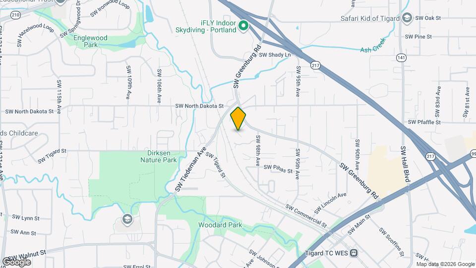 11359 SW Greenburg Rd Map and Location Details