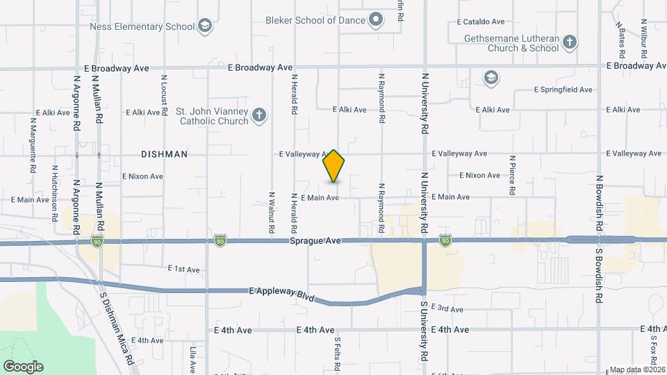 217 N Felts Rd Map and Location Details