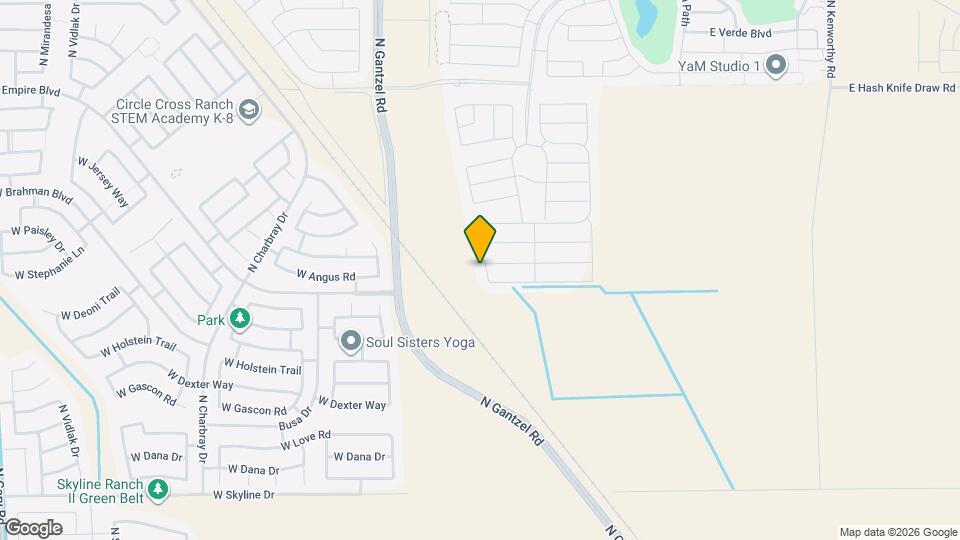 35332 N Sunset Trail Map and Location Details