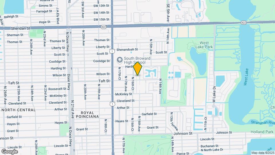 1708 N 16th Ave Mapa y Detalles de la Ubicación