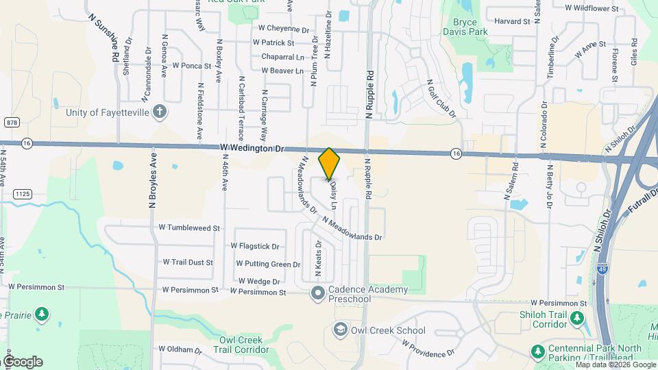 887 N Daisy Ln, Unit 887 Mapa y Detalles de la Ubicación