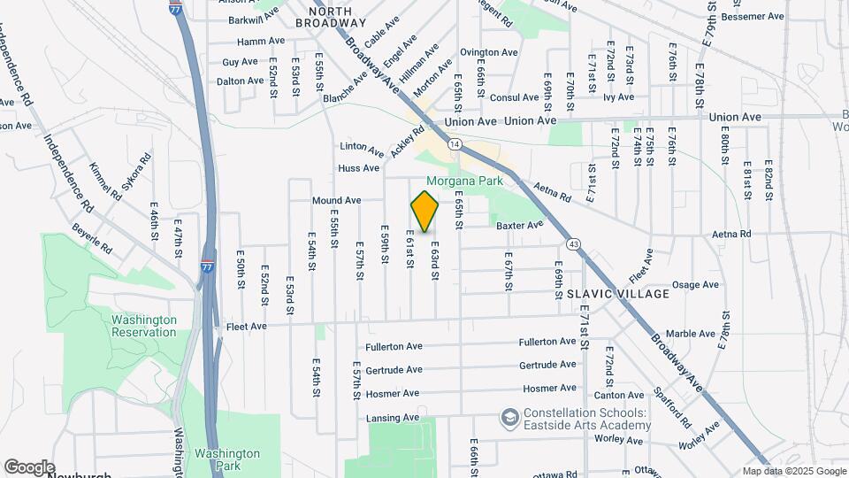 3652 E 63rd St Map and Location Details