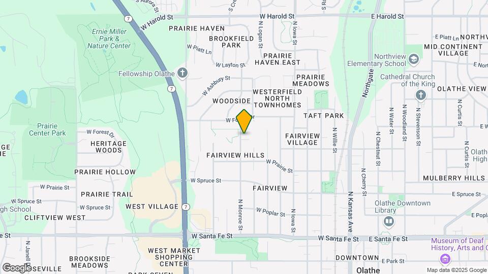 514-536 N Monroe Cir Map and Location Details