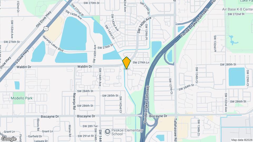 28018 SW 141st Pl Map and Location Details