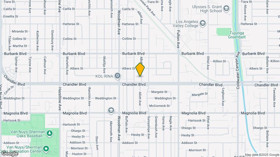 5417 Allott Ave Map and Location Details