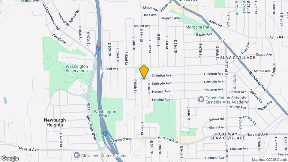 3807 E 55th St Map and Location Details