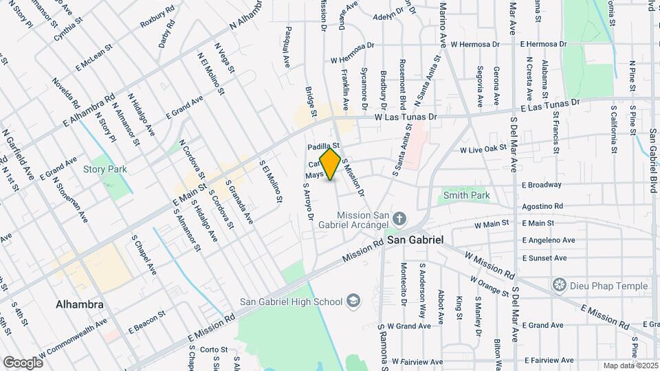259 S San Marcos St Mapa y Detalles de la Ubicación