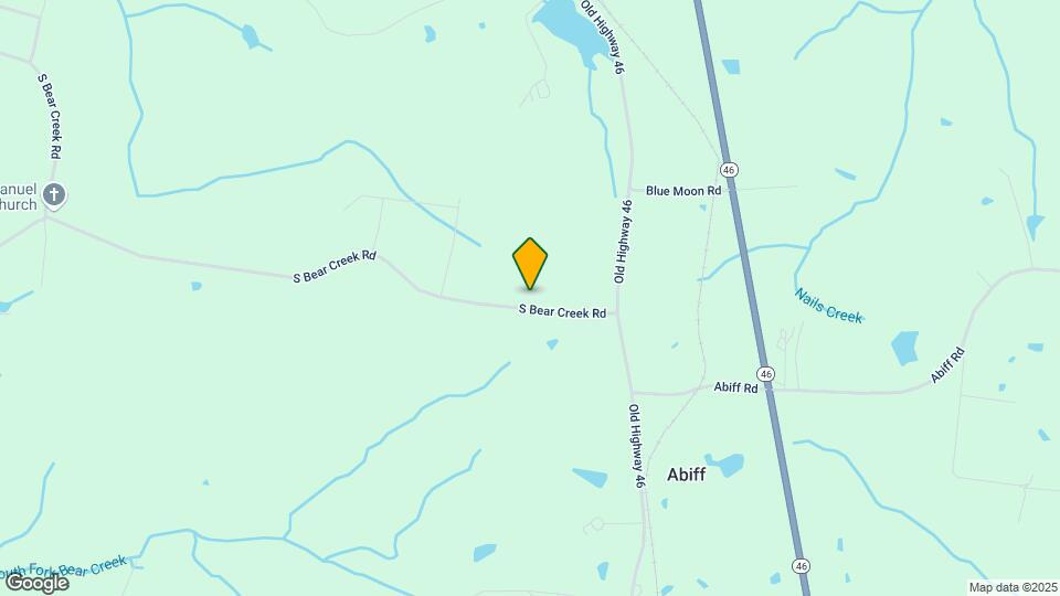 1026 S Bear Creek Rd Map and Location Details