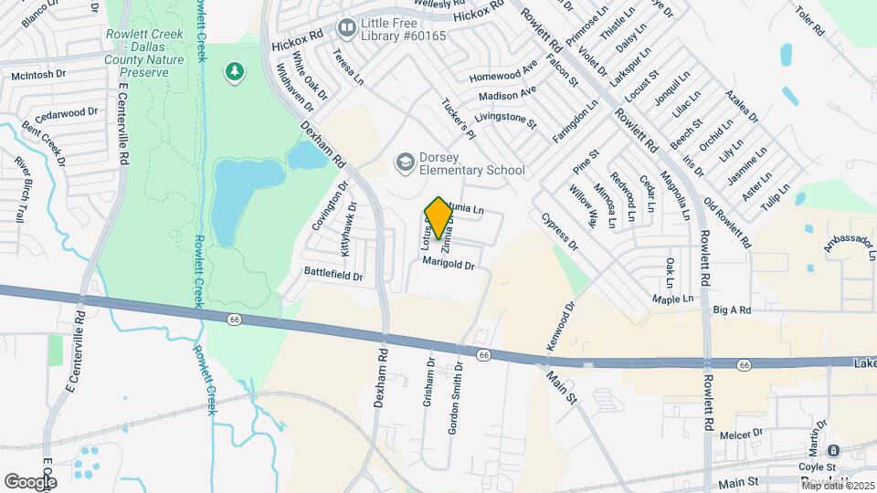 5713 Zinnia Dr Map and Location Details